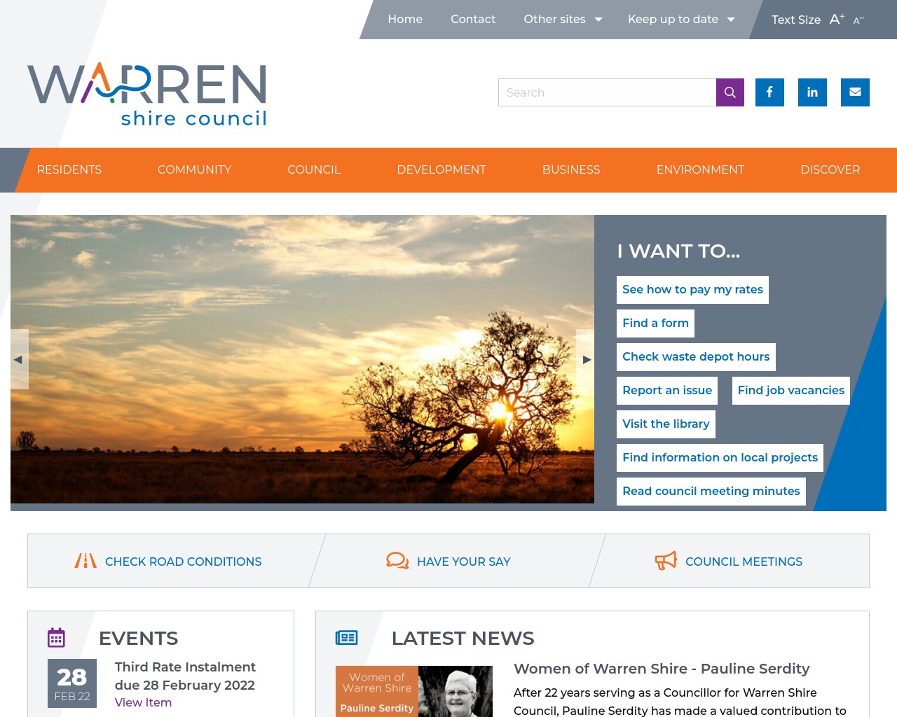 Warren Shire Council