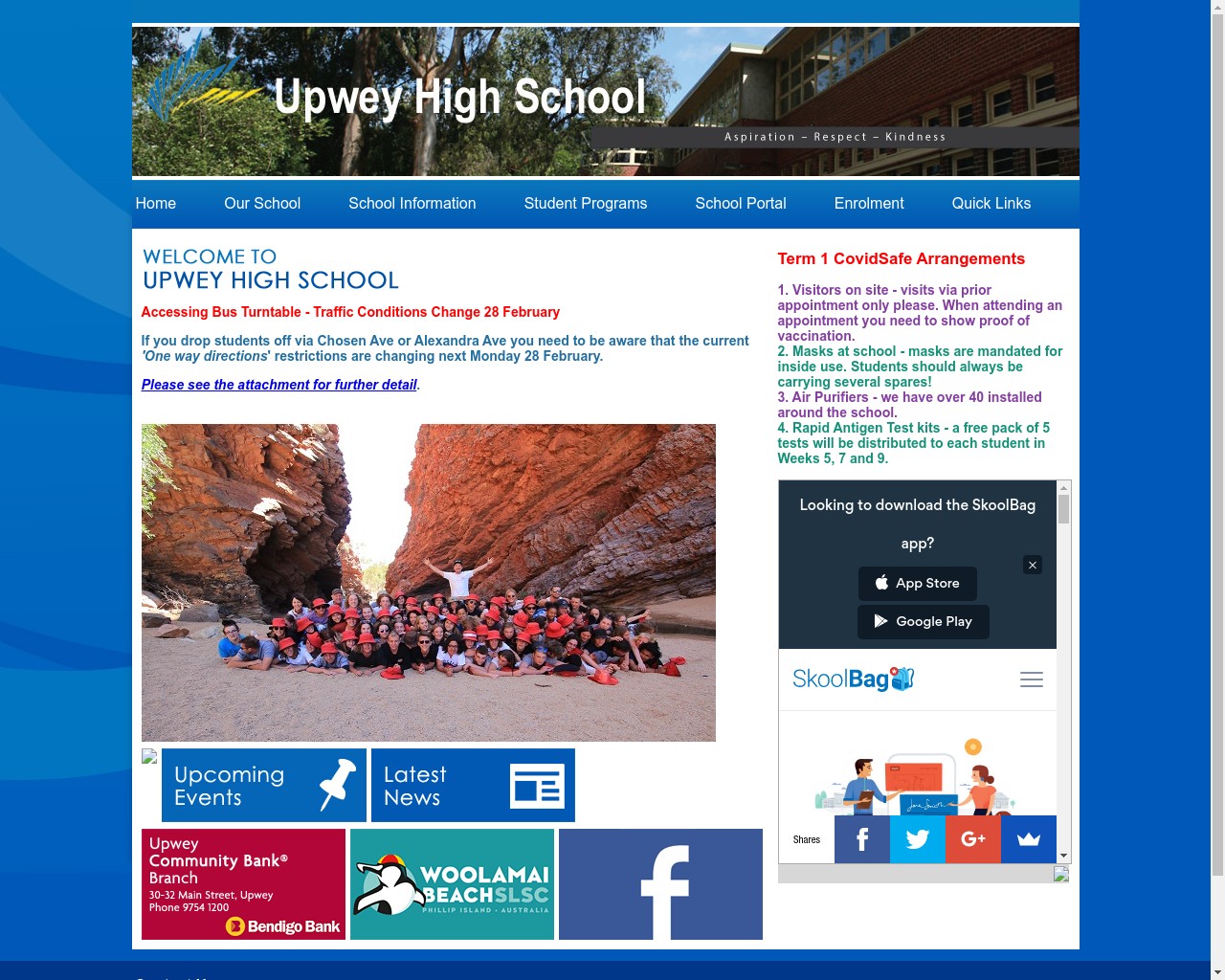 Upwey High School