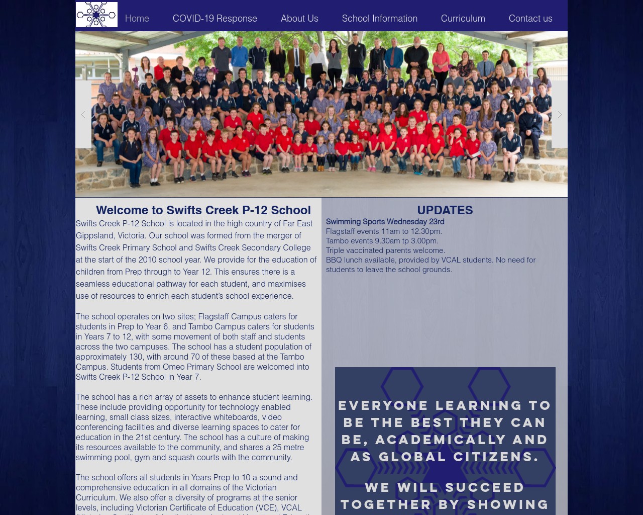 Swifts Creek Secondary College