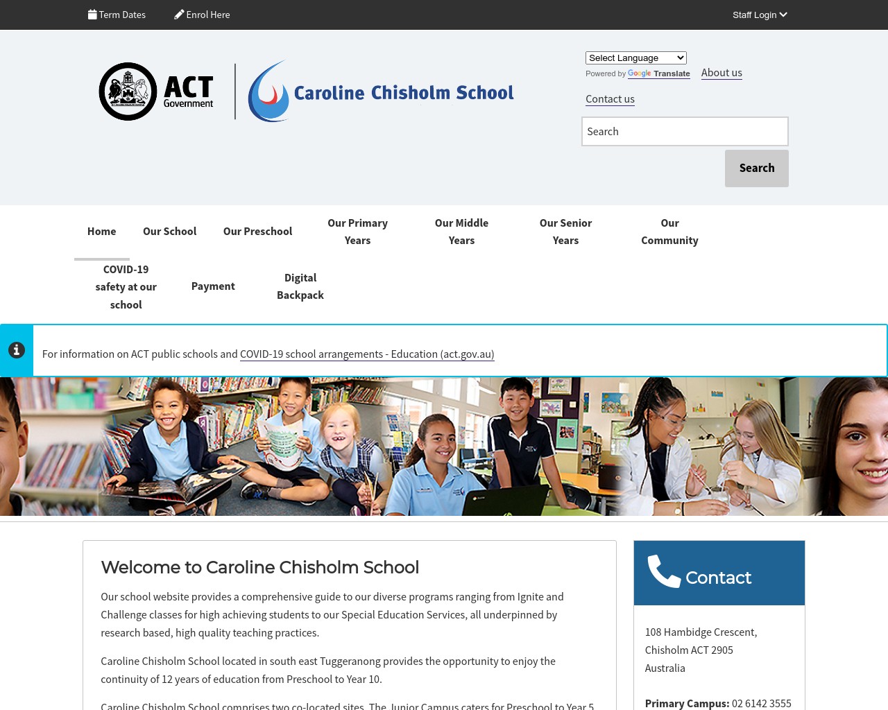 Caroline Chisholm High School