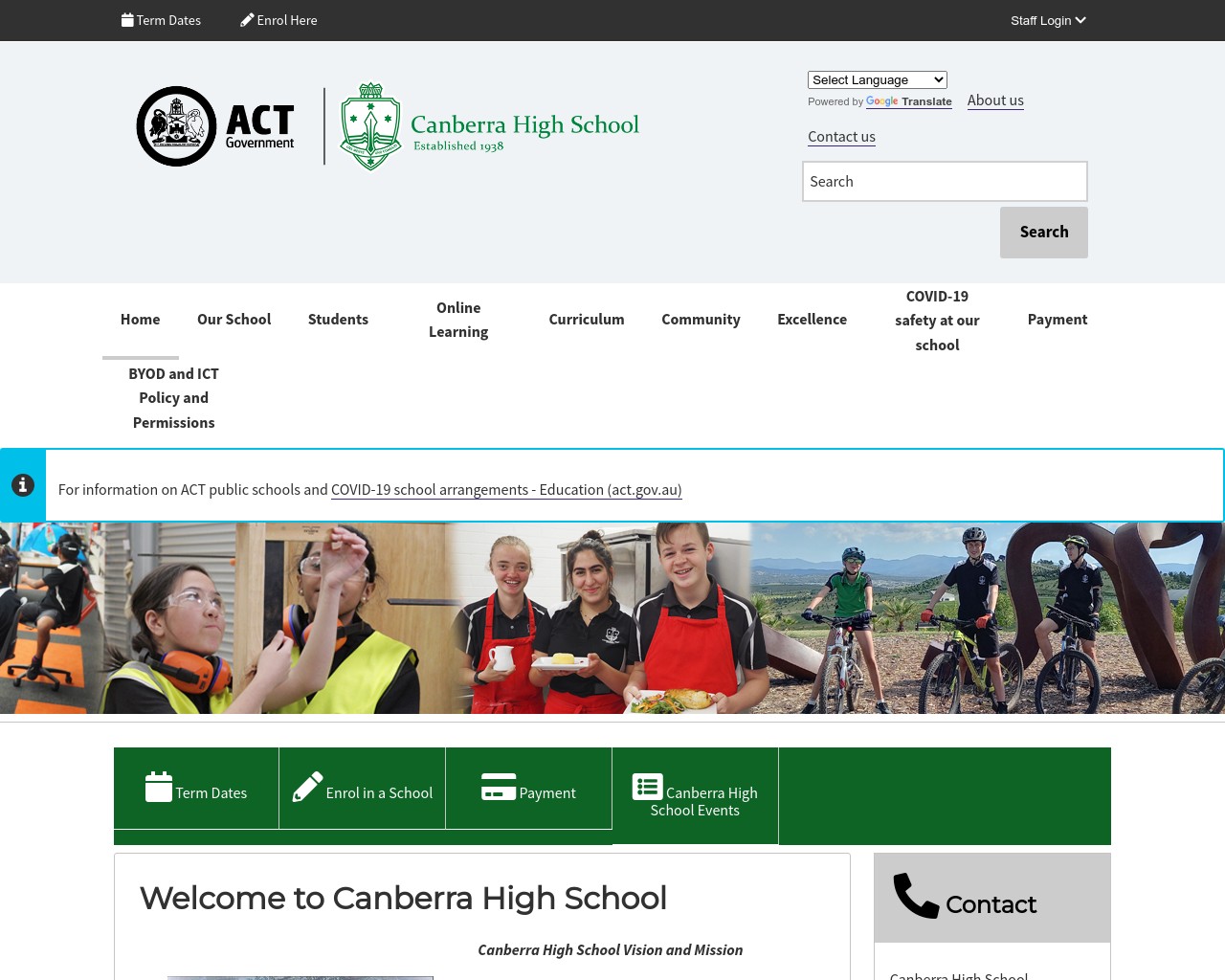 Canberra High School