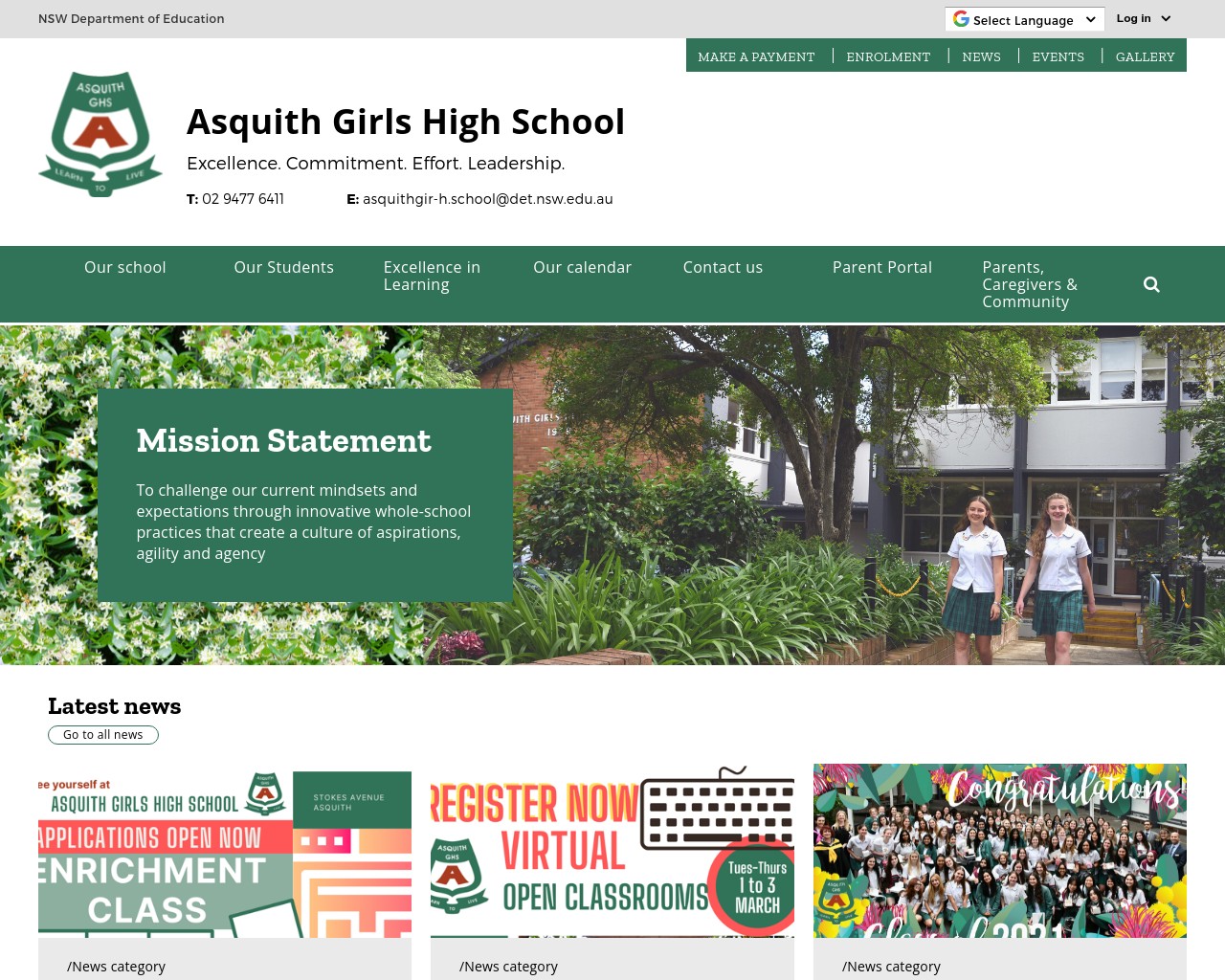 Asquith Girls High School